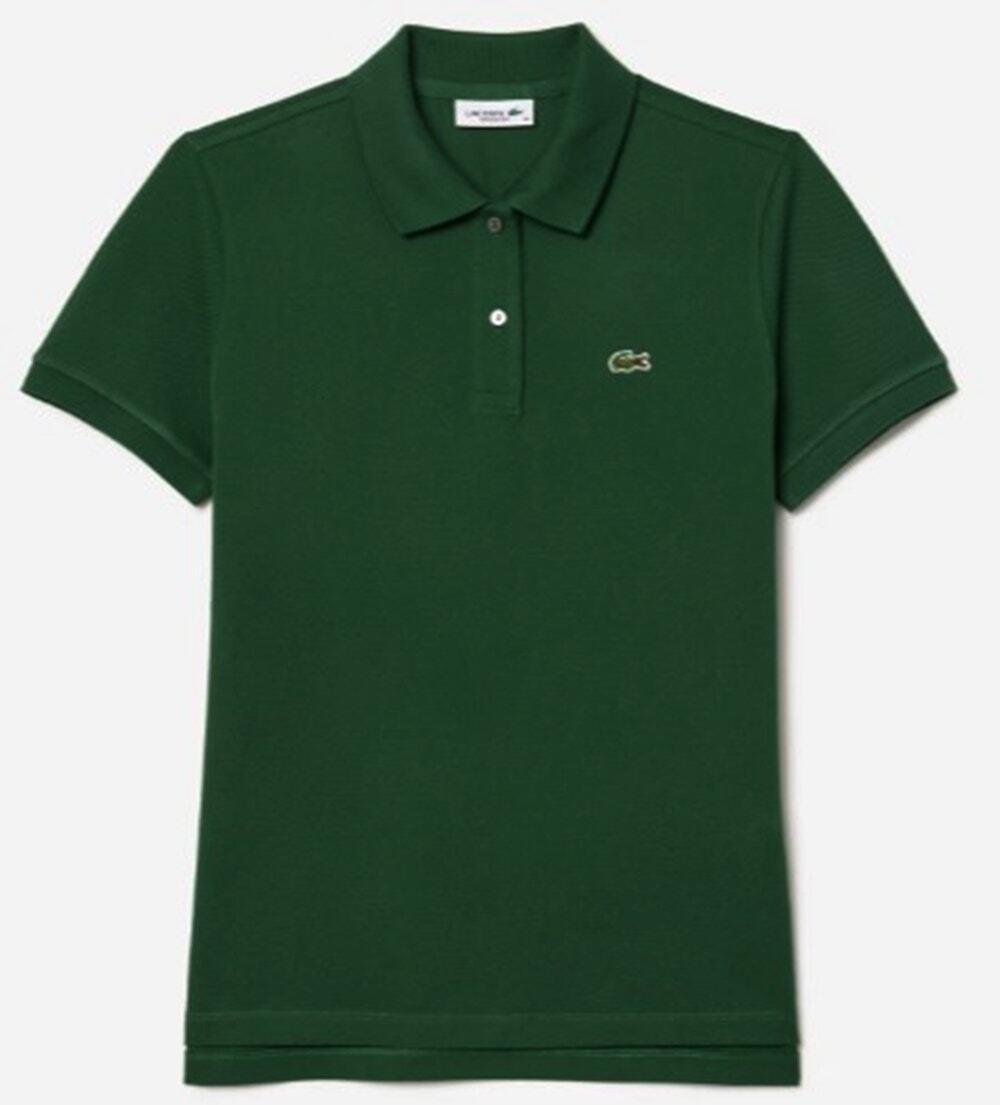Lacoste Women's Classic Fit Short Sleeve Petit Piqu Polo Sinople Green 12
